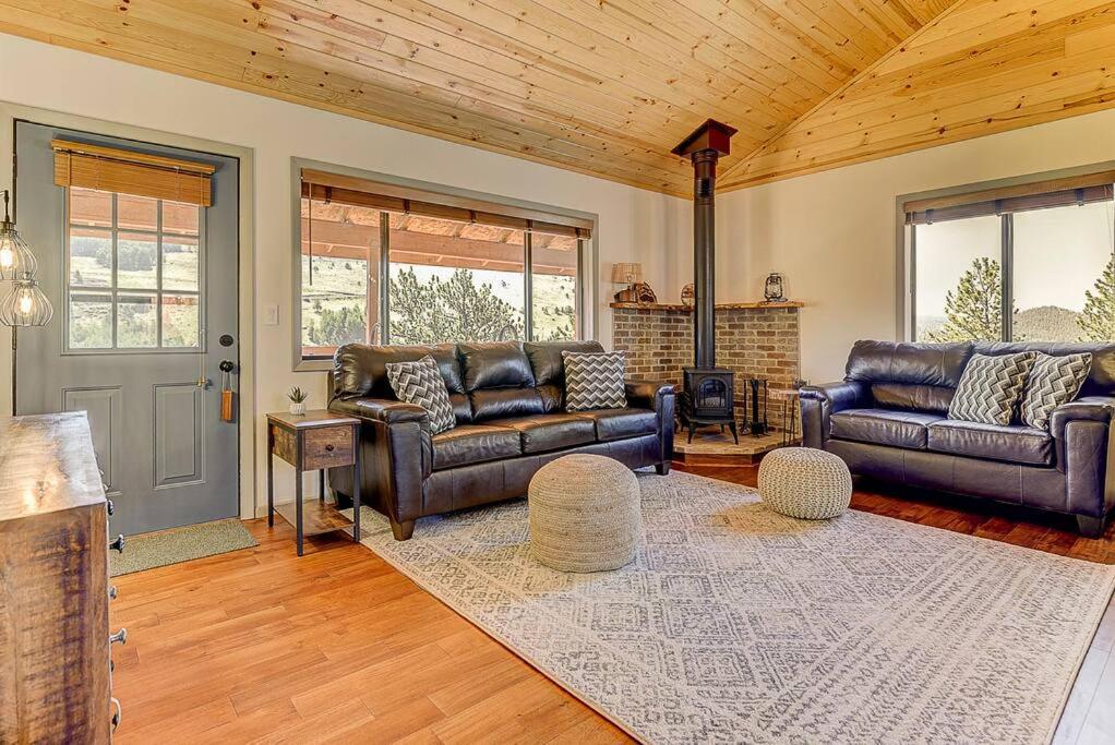 Monarch Landing, A Cozy Cabin W/360 Mountain Views Cripple Creek Luaran gambar